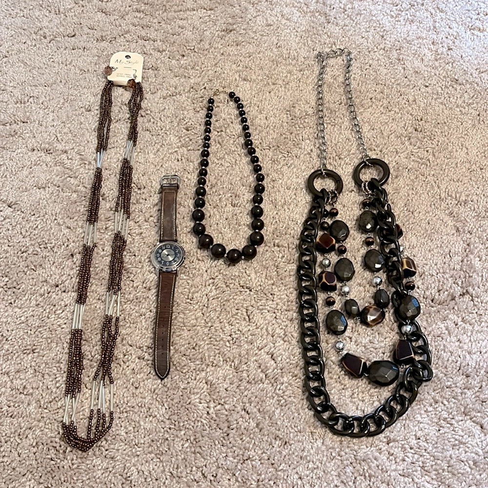💖3/$15 Brown Jewelry Collection!